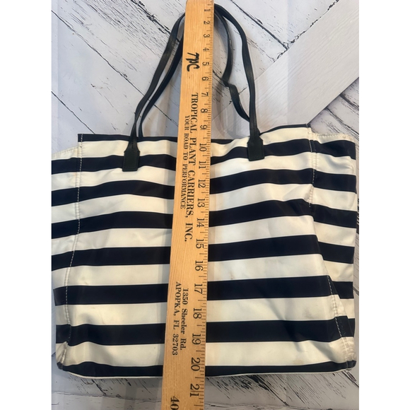 Women's Kate Spade Tote Bag One Size Black & White - Picture 6 of 13